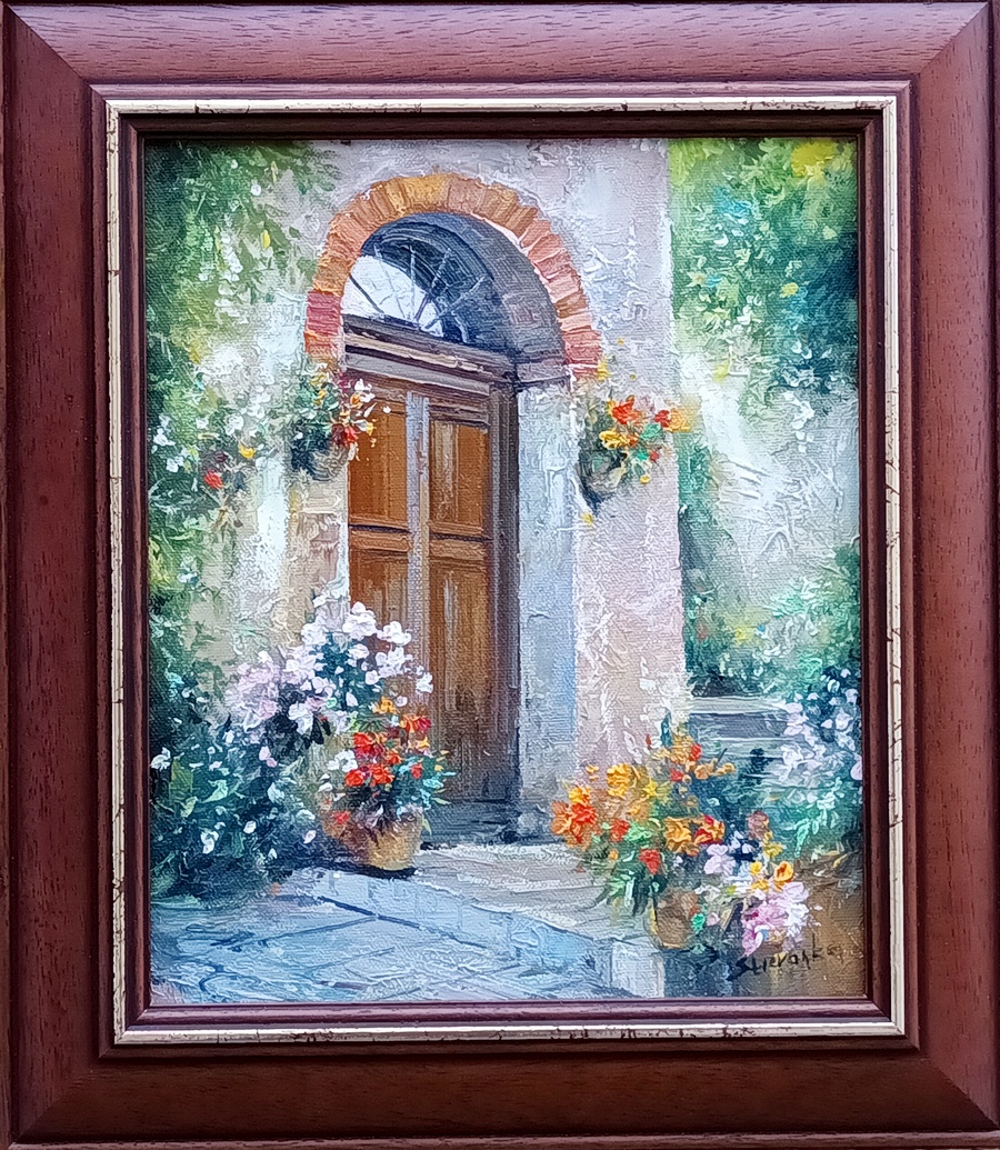 Zátišie pri dverách